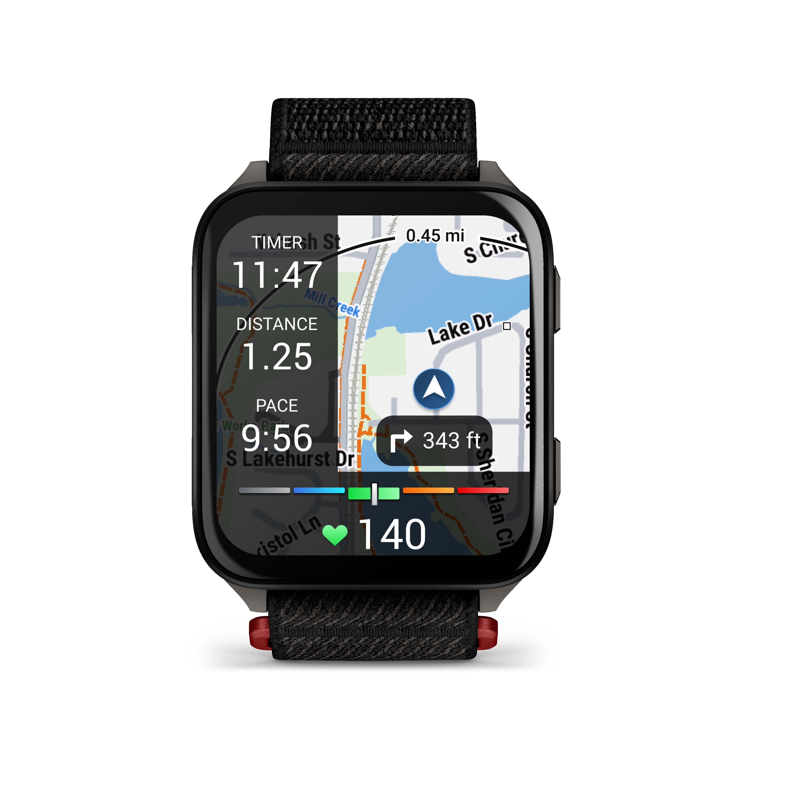 Garmin Venu X1 Thin and Lightweight GPS Smartwatch, AMOLED Display, Black with Slate Titanium Comfort Fit Nylon Band with Wearable4U Power Bank Bundle