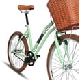 thumbnail image 3 of Bicicleta Urbana Dama Canasta Boho Rodada 26 Verde BLACK PANTHER, 3 of 3