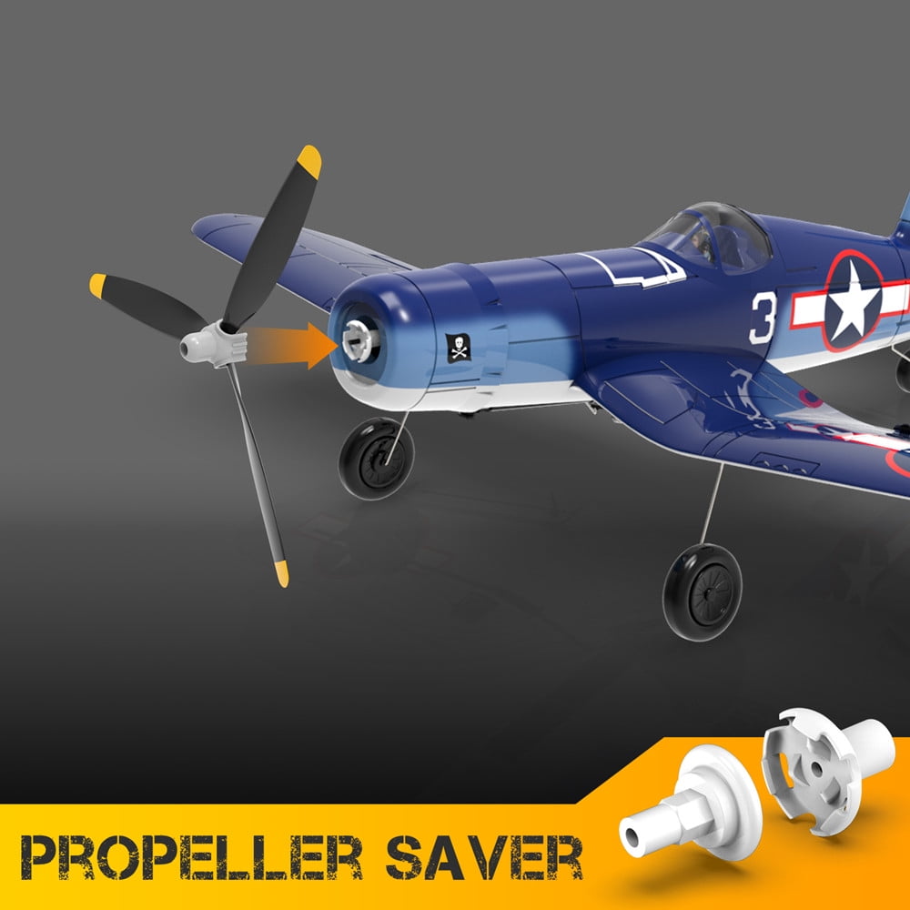 Volantex F4U Fighter 2.4G 4CH Fixed Wing RC Airplane 6-Axis Gyro Aerobatic Remote Control Plane Toys