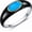 5, variant on 925 Sterling Silver Black Gold Plated and Yellow Gold Blue Cat's Eye Stone Ring Engagement Ring for Women/Men Opal Promise Ring Valentine's Day Gift
