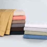 Superior 4-Piece 1500 Thread Count Ivory Sheet Set, Queen
