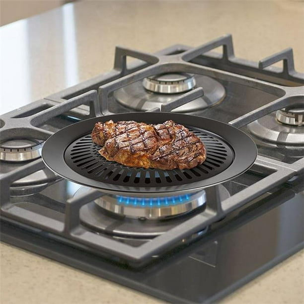 Chef Buddy Smokeless Indoor Stove Top Grill Walmart Com Walmart Com