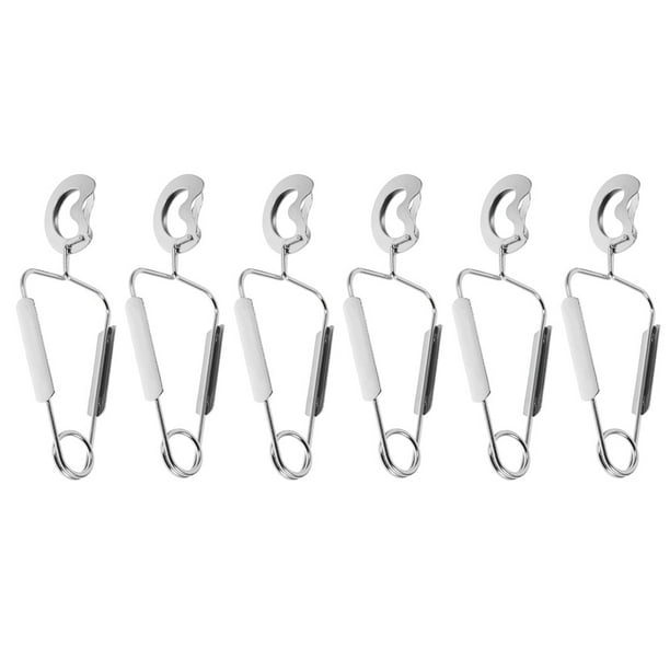 pinzas de acero inoxidable antiescaldaduras para mariscos, pinzas para caracoles, utensilios de cocina para servir.