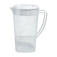 thumbnail image 1 of Cold Brew Pitcher Plastic Drink Jug with Push Lid for Iced Coffee Tea Juice 22.7 cm x 18.5 cm Large Capacity Beverage Container, 1 of 8