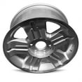 thumbnail image 6 of For 2007-2013 Chevrolet Avalanche 1500 18 Inch Machined Face Silver Rim - OE Direct Replacement - Road Ready Car Wheel, 6 of 15