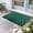 Turquoise, variant on Green Leopard Print Door Mat Indoor Outdoor,Farmhouse Abstract Animal Patterned Non Slip Welcome Mat with Rubber Backing,Absorbent Fabric Front Door Mats Entryway Rug for Home Patio Entrance 24"x36"