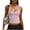 #JIE/-Pink, variant on PFRNLF Ribbed Tank Tops for Women Summer Sleeveless U Neck Slim Fit Spaghetti Strap Basic Camisole
