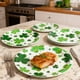 thumbnail image 5 of St. Patrick's Day Tableware Set, Green Lucky Shamrock and Plaid Disposable Plates, Cups, Napkins, Forks, Spoons, Knives, Straws, Banner for St. Paddy's Day, Irish-Themed Birthday Party Supplies, 5 of 7