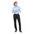 thumbnail image 2 of Pantalon De Vestir Yale Hombre Gris Poliester 10072 1768, 2 of 8