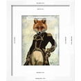 thumbnail image 3 of Admiral Fox Full, Animals Framed Art Print Wall Art by Fab Funky Sold by Art.Com, 3 of 6