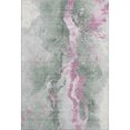thumbnail image 2 of Addison Rugs Mayfield Premium Machine Washable Transitional Abstract Sage Rectangle Rug, 9' X 12' Machine Washable Transitional Abstract Sage Oversized Sherpa Throw Blanket, 2 of 7