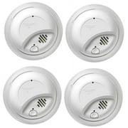 First Alert Hardwired Smoke Alarm with Battery Backup 4 PACK