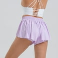 thumbnail image 3 of Traje de yoga para mujer, para correr, fitness, tenis, falda, pantalones cortos deportivos con bolsillo, 3 of 6