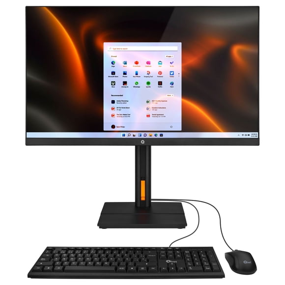 All in one Qian QZI-275T15-MK Pantalla FHD (1920X1080) de 27”, Intel Core i5 1135G7, 16GB DDR4, 512GB SSD NVMe, WIFI-BT, Camara 5MP, microfono integrado