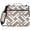 Taupe-geometric Chevron, variant on Purple Heart Bow Printed Zipper Binder with Handle&Shoulder Strap 2 inch 3 Ring 500 300 Sheet Capacity File Folder Organizer