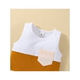 thumbnail image 4 of Bagilaanoe Bagilaanoe Toddler Baby Boys 2PCS Summer Outfit Sets Sleeveless Crew Tank Tees + Shorts, 4 of 8