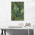 thumbnail image 2 of ARTCANVAS Giant Peacock Moth 1889 Canvas Art Print by Vincent Van Gogh - Size: 26" x 18" (1.50" Deep), 2 of 9
