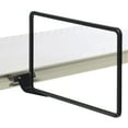 thumbnail image 2 of HUBERT® Sign Frame with Side Mount Shelf Clip Matte Black Finished Steel Horizontal - 11"L x 7"H, 2 of 5