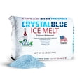 thumbnail image 1 of Snow Joe Crystal Blue, Calcium Enhanced Ice Melt Granules Deicer for Driveway, 50 lb Bag, 1 of 12