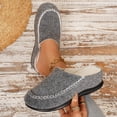 thumbnail image 2 of Sandales Mules Décontractées Tauxra à Enfiler pour Femmes, Sandales à Enfiler Confortables avec Semelle Intérieure Coussinée, Pantoufles Compensées Polyvalentes pour Intérieur et Extérieur, 2 of 9