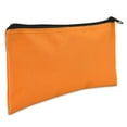 thumbnail image 2 of DALIX Bank Bags Money Pouch Checks Cash Utility Keys in Orange (2 Pack Quantity), 2 of 5