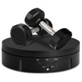 thumbnail image 3 of simhoa ABS Electric Rotating Display Stand Turntable Cosmetics Watch Holder Black, 3 of 7