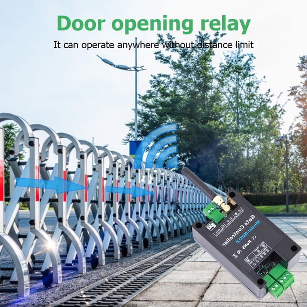 Interruptor de relé de abridor de puerta GSM con control remoto de acceso inalámbrico a la puerta 2G