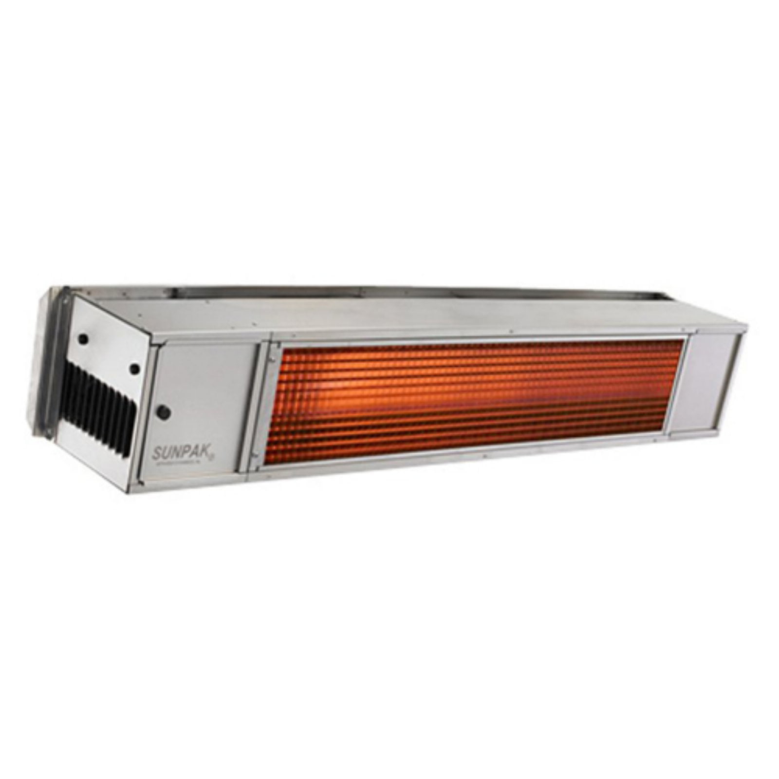 SunPak Classic Stainless Steel Infrared Patio Heater with Optional Fascia Trim by