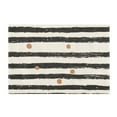 thumbnail image 7 of Yayeee Bath Rug for Bathroom Floor Non Slip Rectangle Fluffy Soft Absorbent Mat, 16"x24", Black Stripes, 7 of 7