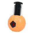 thumbnail image 4 of S SERENABLE Dog Treat Dispensing Soccer Chew Fetch Throw Ball for Teeth Cleaning Chewing Orange, 4 of 9