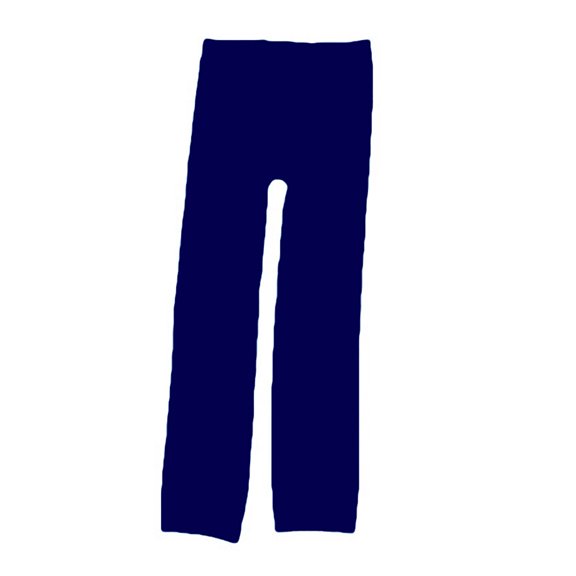 HEMOTON Girls Winter Warm Lined Tights Trousers Kids Elastic Thick Leggings Ninth Pants for 8-12 Years Old (Navy)