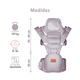 thumbnail image 2 of Mochila Cangurera Para Bebe 9 en 1 Funciones Lab.G Gris, 2 of 5