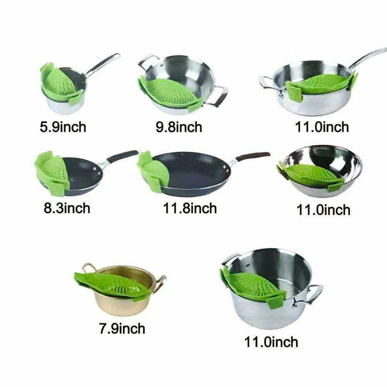 1pc Cooking Pot Strainer, This Adjustable Silicone Pot Strainer & Spaghetti  Strainer Makes Cooking Easy, Perfect Kitchen Tool