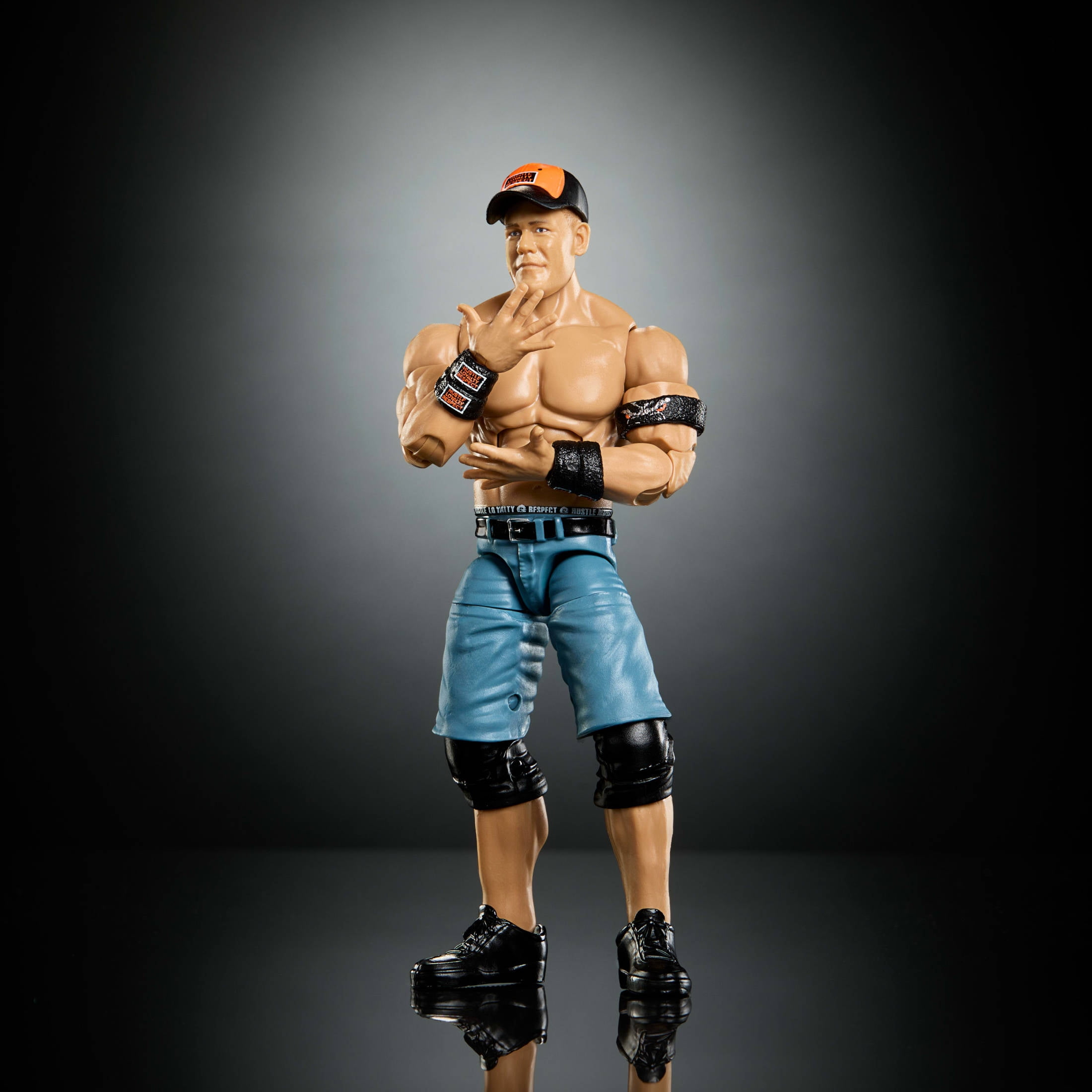 WWE Elite Collection Premium Live Event John Cena Action Figure Set, WrestleMania Collectible