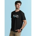 thumbnail image 2 of New York Brooklyn Small Logo T-Shirt Men -Image by Shutterstock, Male Small, 2 of 4