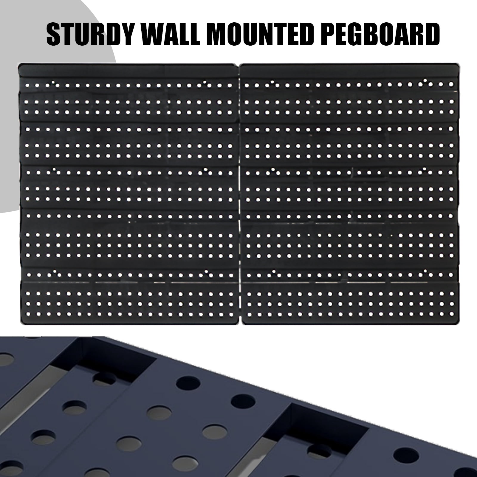Wall Mounted Storage Bins, 60 PCS Wall Mount Tool Organizer Bins,Plastic  Tool Box Organizer For Tools, Hardware, Crafts, Office Supplies