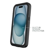 Body Glove Tidal Waterproof Phone Case for iPhone 15 - Black/Clear