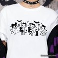 thumbnail image 5 of Halloween Devils and Cats T-Shirt, Spooky Season Tee, 5 of 6