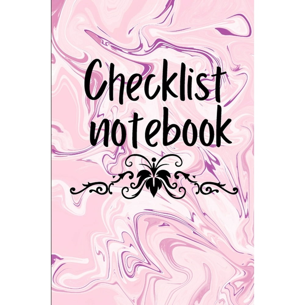 Checklist To Do List Notebook, Daily and Weekly Planning, Productivity
