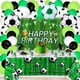 thumbnail image 1 of Artículos de fiesta para cumpleaños con temática de fútbol para niños, 12 unidades, 1 of 7