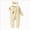 A43--Beige, variant on 3-6 Months Infant One-Piece Romper Girls Romper Infant Boys Baby Headband 2PCS Ribbed Outfits Jumpsuit Set Footed Boys Romper&Jumpsuit Pink Newborn Gift