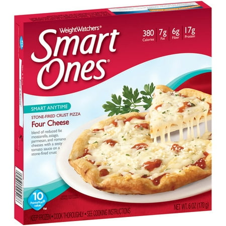 Weight Watchers Smart Ones Smart Anytime Stone-Fired Crust Four Cheese ...