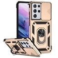 thumbnail image 1 of Estuche GANGXUN para Samsung Galaxy S21 Ultra, soporte giratorio 360°, estilo mecánico y magnético, 1 of 5