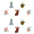thumbnail image 1 of 10 adornos navideños para el árbol de Navidad adornos navideños para fiestas navideñas decoración del hogar MFZFUKR CPB-SSW279-2, 1 of 5