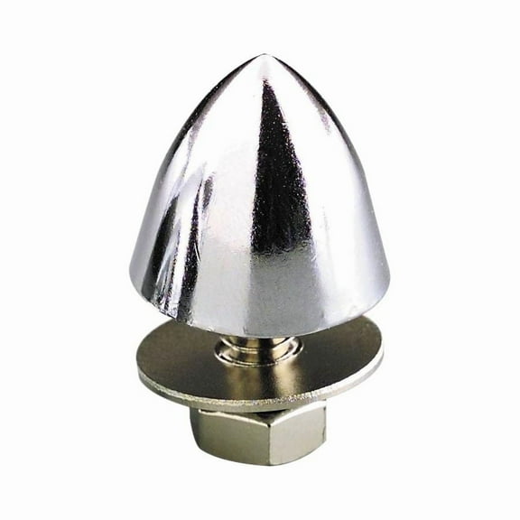 Biker's Choice Krommet Fasteners (10 Pack) (Chrome)