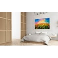 thumbnail image 2 of Tiptophomedecor Stretched Canvas Floral Art - Sea Of Tulips - Stretched & Framed Ready To Hang Art, 2 of 3