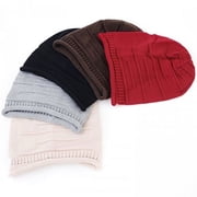 Travelwant Wommens Slouchy Long Oversized Beanie Knit Cap for Summer Winter