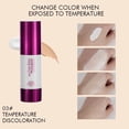thumbnail image 4 of Liquid Foundation Color Changing Makeup Brightening Concealer Natural Ruddy Tender Long-Lasting Wear Temperature Adaptive Face Foundation for Women Daily Use Office Party, 4 of 4