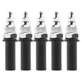 thumbnail image 4 of Kit de 5 tornillos para parabrisas de motocicleta, perno de carenado, confiable, fácil de instalar, elegante aluminio para accesorios de motocicleta Plata, 4 of 8