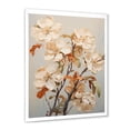 thumbnail image 4 of Designart "Whispering White Apple Blossom III" Apple Blossom Picture Framed Canvas Art Print, 4 of 5